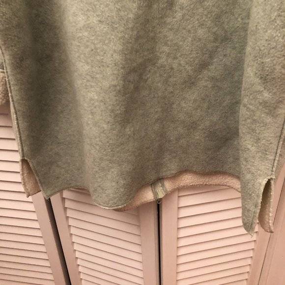 DENIM & CO Mint Green Fleece Jacket Coat, 1X - Picture 9 of 13